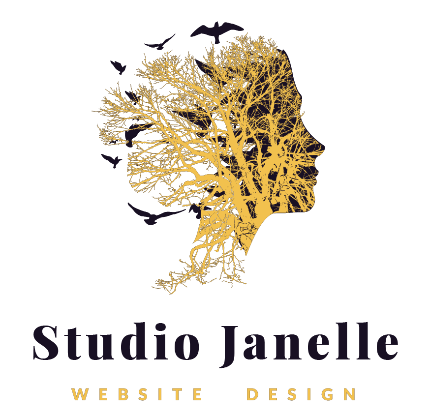 Studio Janelle Website Design full logo with name